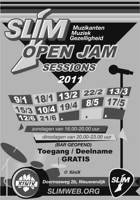 SLIM Open Jam sessions