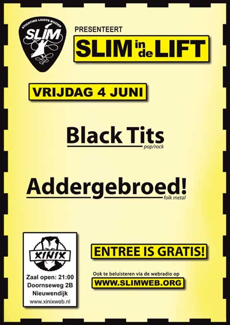 Poster SLIM In de Lift 4 juni 2010