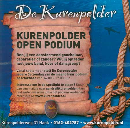 Poster Kurenpolder open podium
